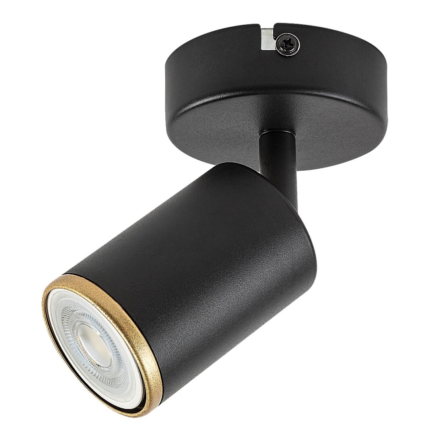 Rabalux - Zidna reflektorska svjetiljka 1xGU10/15W/230V crna