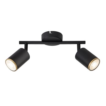 Rabalux - Spot svjetiljka 2xGU10/15W/230V crna