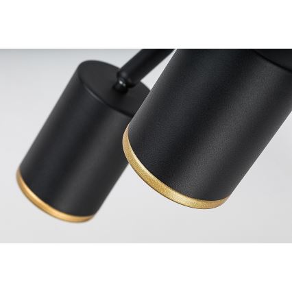Rabalux - Spot svjetiljka 2xGU10/15W/230V crna
