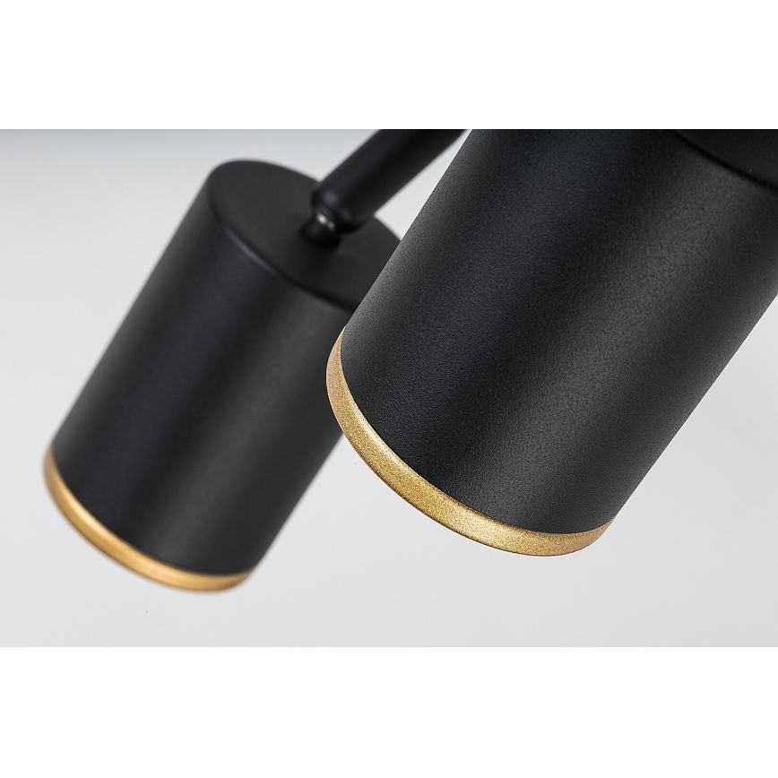 Rabalux - Spot svjetiljka 2xGU10/15W/230V crna