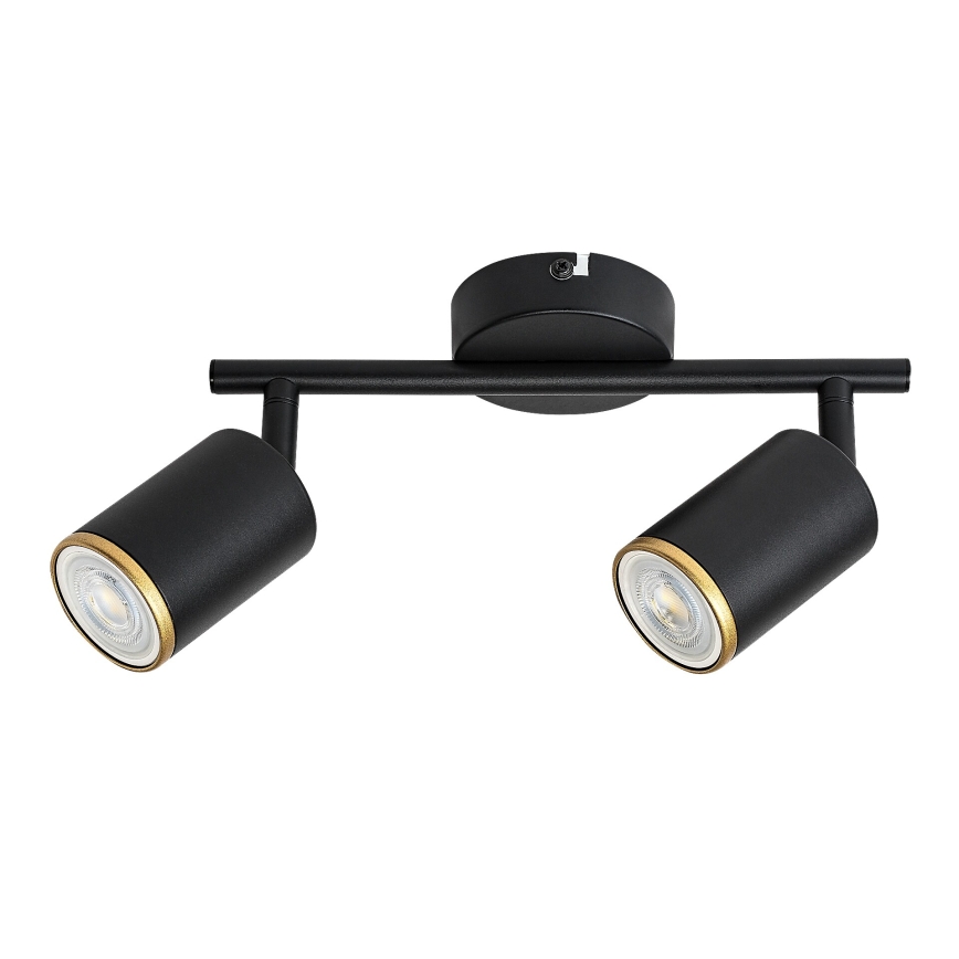 Rabalux - Spot svjetiljka 2xGU10/15W/230V crna