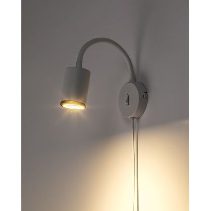 Rabalux - Zidna reflektorska svjetiljka 1xGU10/15W/230V bijela