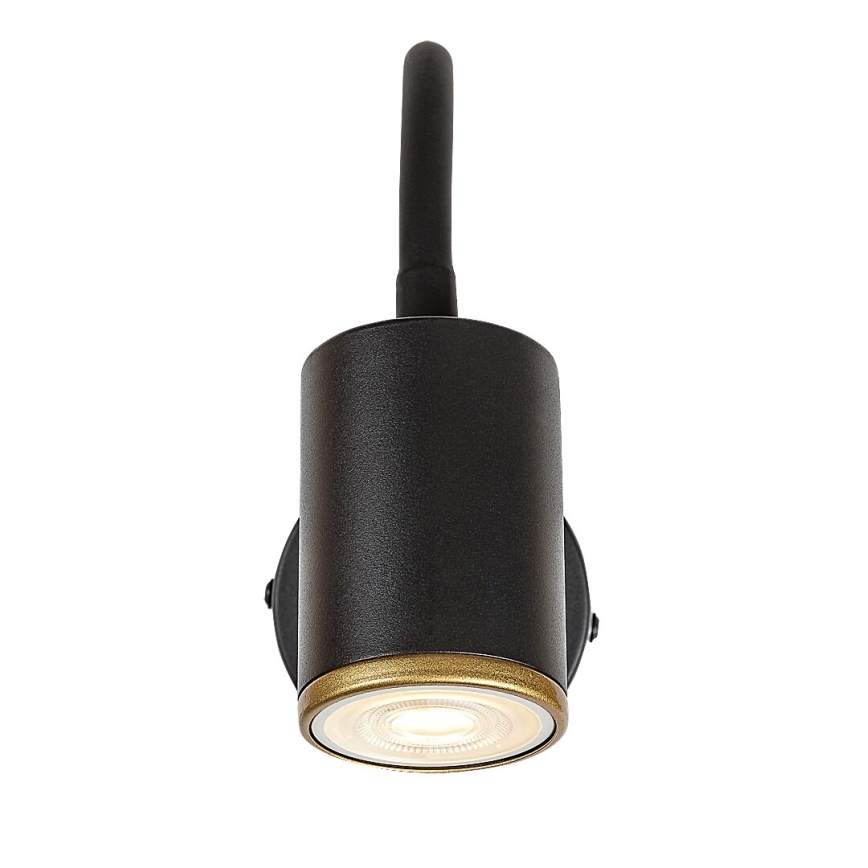 Rabalux - Zidna spot svjetiljka 1xGU10/15W/230V crna