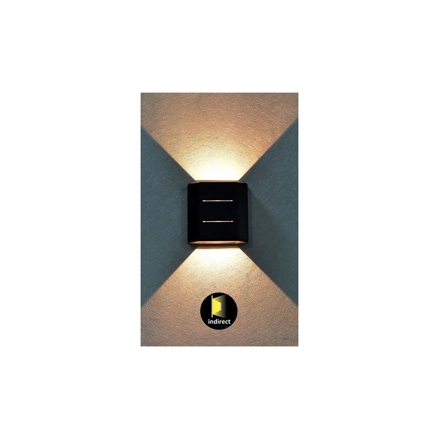 Rabalux - LED Vanjska zidna svjetiljka LED/6W/230V IP54 crna