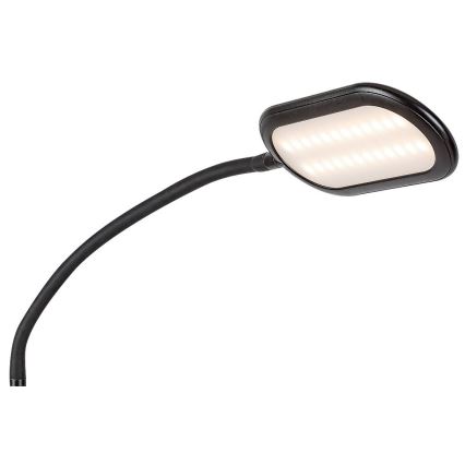 Rabalux - LED Prigušiva podna lampa na dodir LED/10W/230V 3000-6000K crna