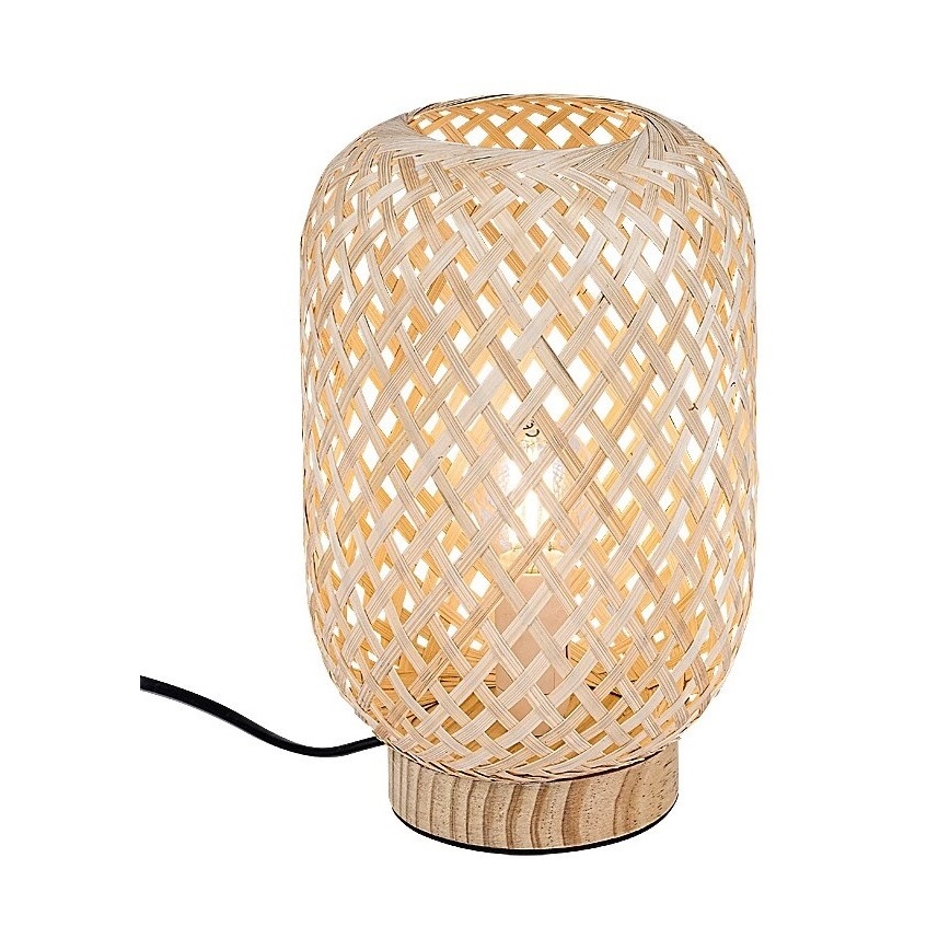 Rabalux - Stolna lampa 1xE14/25W/230V ratan