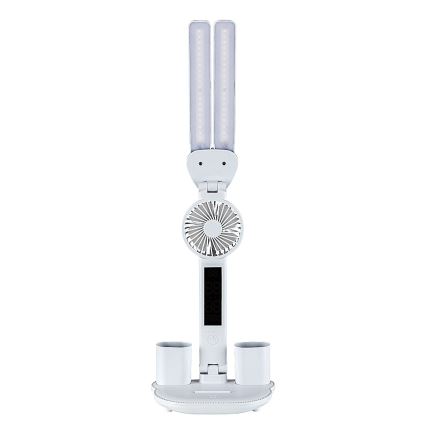 Rabalux - LED stolna lampa s prigušavanjem, ventilatorom i LED zaslonom/7W/5V 3000/4000/6500K
