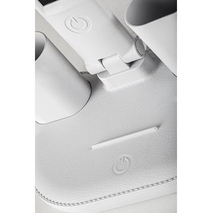 Rabalux - LED stolna lampa s ventilatorom, podesiva svjetlina LED/7W/5V 3000/4000/6500K