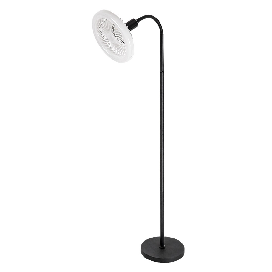 Rabalux - LED podna lampa s prigušivanjem i ventilatorom, Ø 30 cm, 1xE27/16W/230V 3000-6500K + daljinsko upravljanje