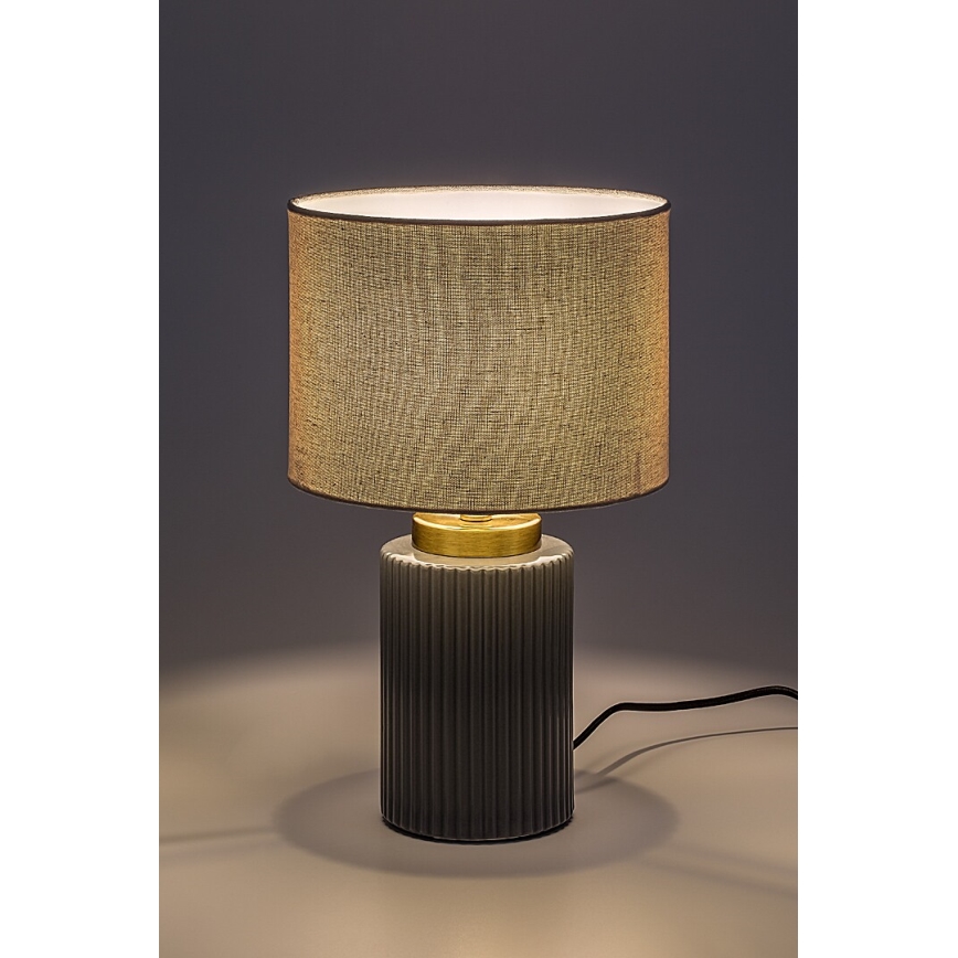 Rabalux - Stolna lampa 1xE14/40W/230V siva