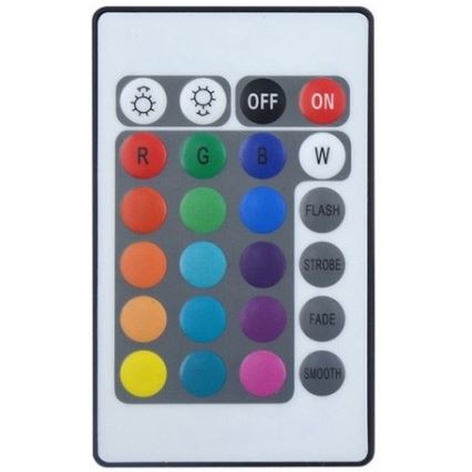 Rabalux - LED RGB podesiva podna lampa LED/19W/230V + daljinski upravljač