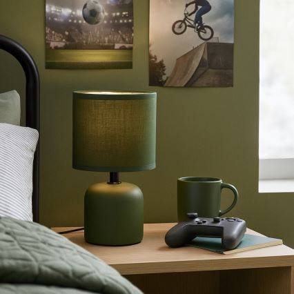 Rabalux - Stolna lampa 1xE14/40W/230V zelena