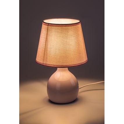 Rabalux - Stolna lampa 1xE14/40W/230V ružičasta