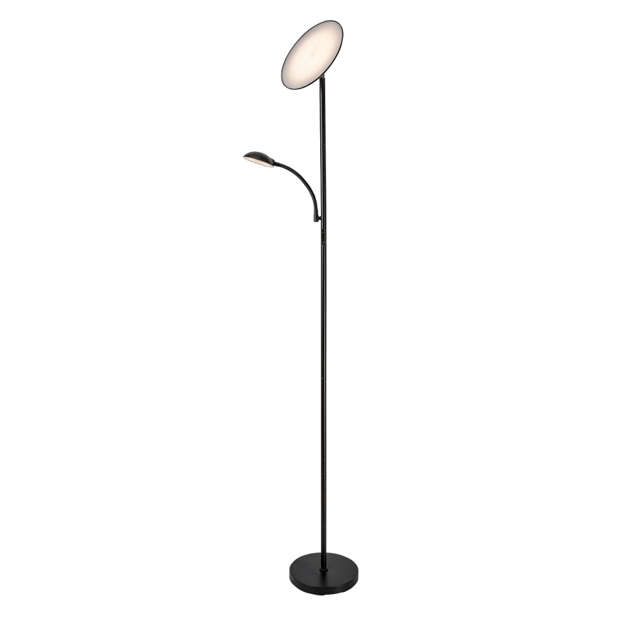 Rabalux - LED podna lampa s mogućnošću prigušivanja LED/23W/230V 3000/4200/6500 crna