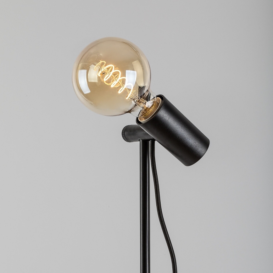 Rabalux - Stojeća lampa 1xE27/60W/230V crna