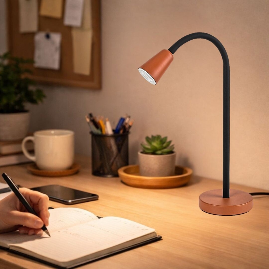 Rabalux - Stolna lampa 1xGU10/7W/230V narančasta