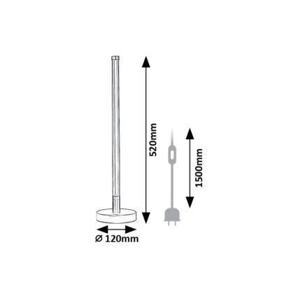 Rabalux - LED Stolna lampa LED/8W/230V 3000K