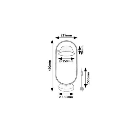 Rabalux - LED Stolna lampa LED/6W/230V 3000K