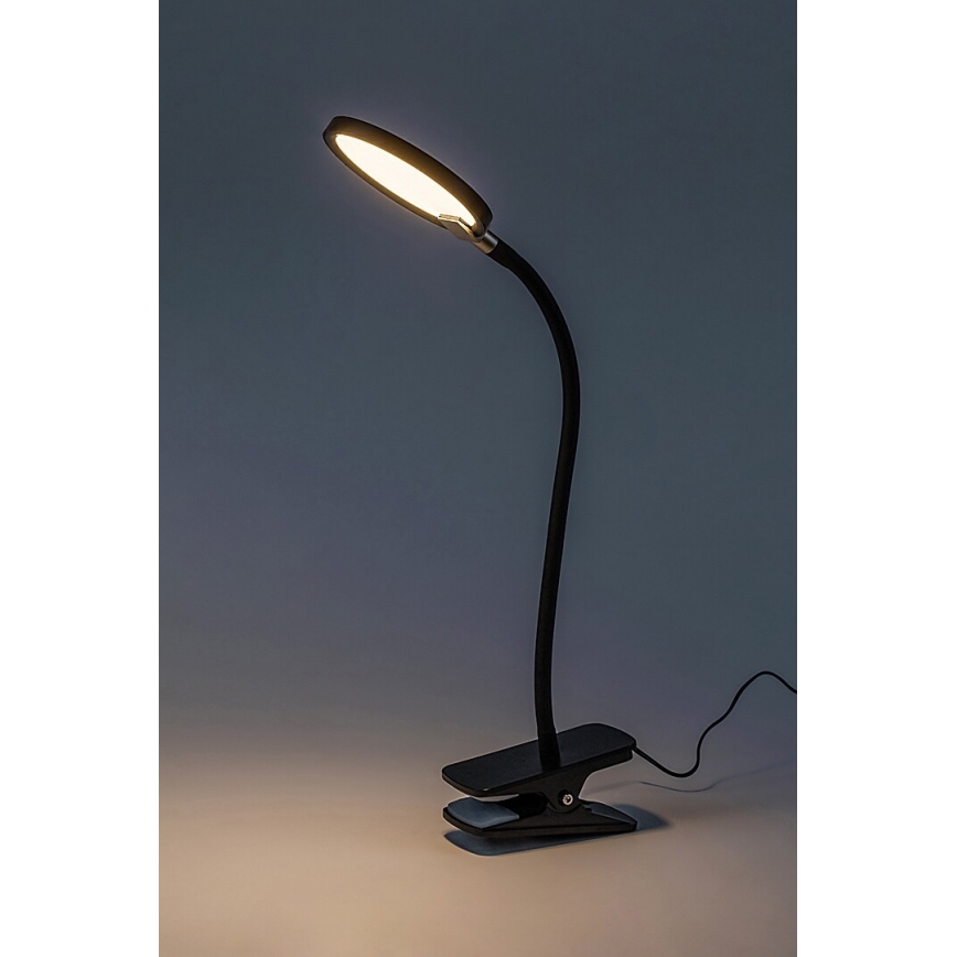 Rabalux - LED Prigušiva stolna lampa s kopčom LED/7W/230V 3000K