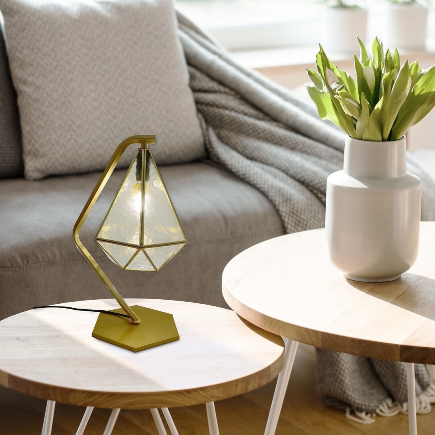 Rabalux - Tiffany vitraj stolna lampa 1xE14/40W/230V zlatna