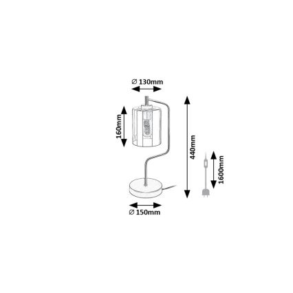 Rabalux - Stolna lampa 1xE27/40W/230V