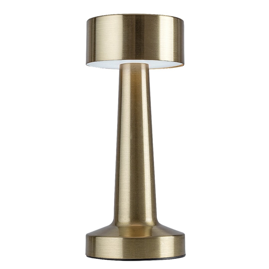 Rabalux - LED Punjiva dodirna stolna lampa LED/2,7W/5V 1200mAh 3000/4000/6000K zlatna