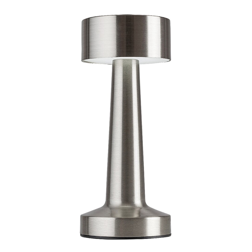 Rabalux - LED Punjiva dodirna stolna lampa LED/2,7W/5V 1200mAh 3000/4000/6000K mat krom