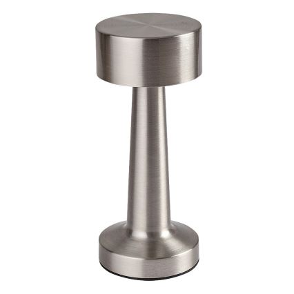 Rabalux - LED Punjiva dodirna stolna lampa LED/2,7W/5V 1200mAh 3000/4000/6000K mat krom