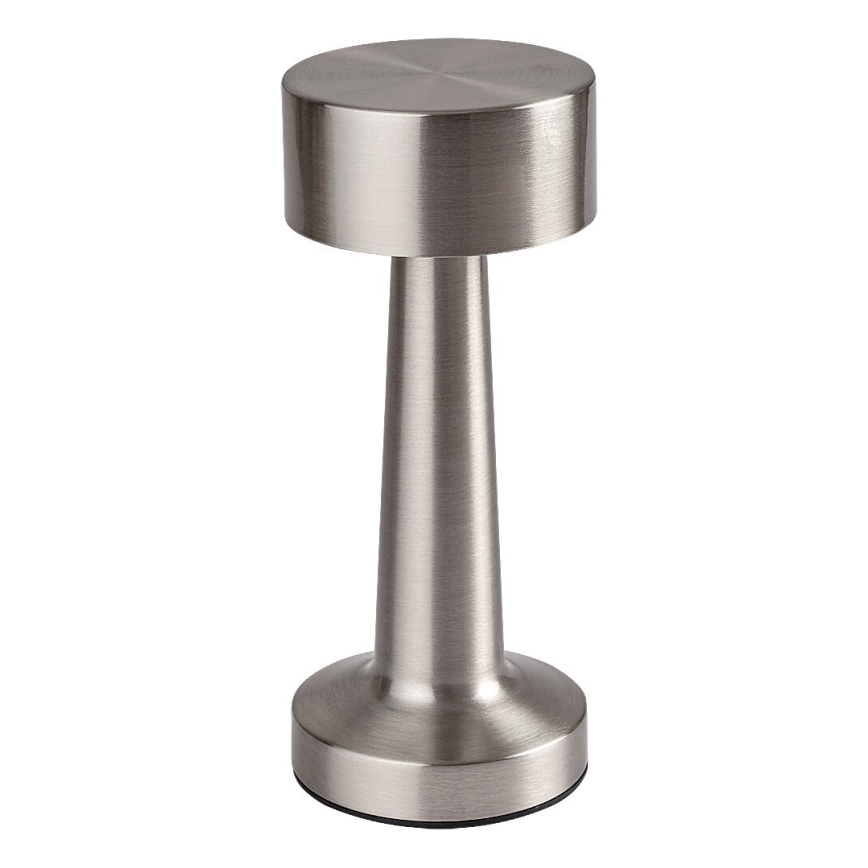 Rabalux - LED Punjiva dodirna stolna lampa LED/2,7W/5V 1200mAh 3000/4000/6000K mat krom