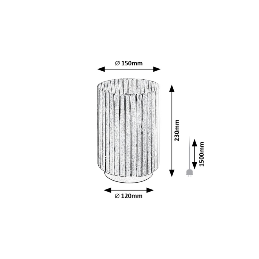 Rabalux - Stolna lampa 1xE27/6W/230V