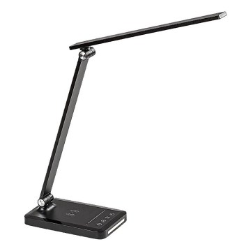 Rabalux 74213 - LED fleksibilna stolna lampa s mogućnošću prigušivanja, bežičnim QI punjenjem i USB priključkom LED/5W/5V 3000-6500K