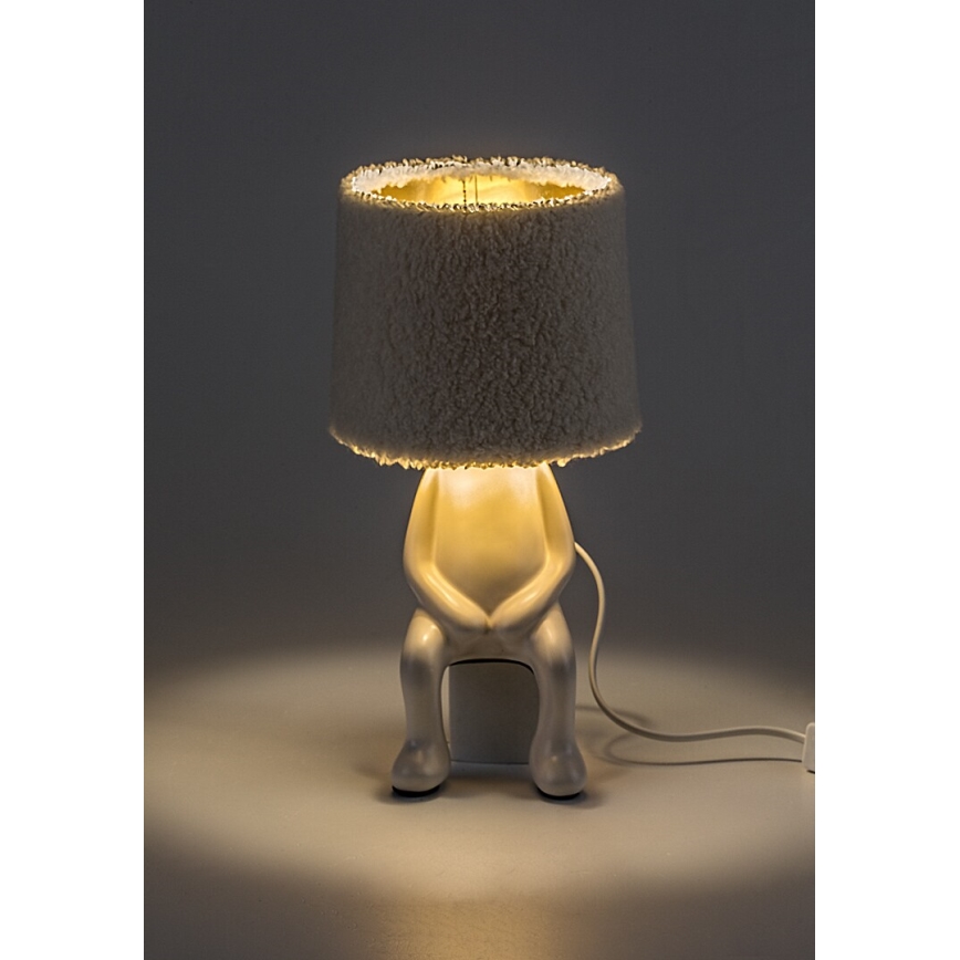 Rabalux - Stolna lampa 1xE14/40W/230V bijela