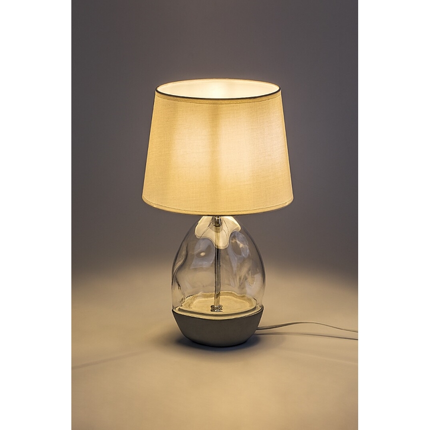 Rabalux - Stolna lampa 1xE27/40W/230V bijela