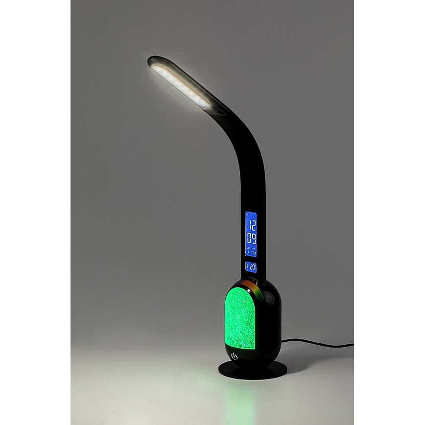 Rabalux - LED RGB stolna lampa s prigušivanjem LED/5W/230V crna