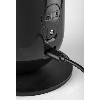 Rabalux - LED RGB stolna lampa s prigušivanjem LED/5W/230V crna