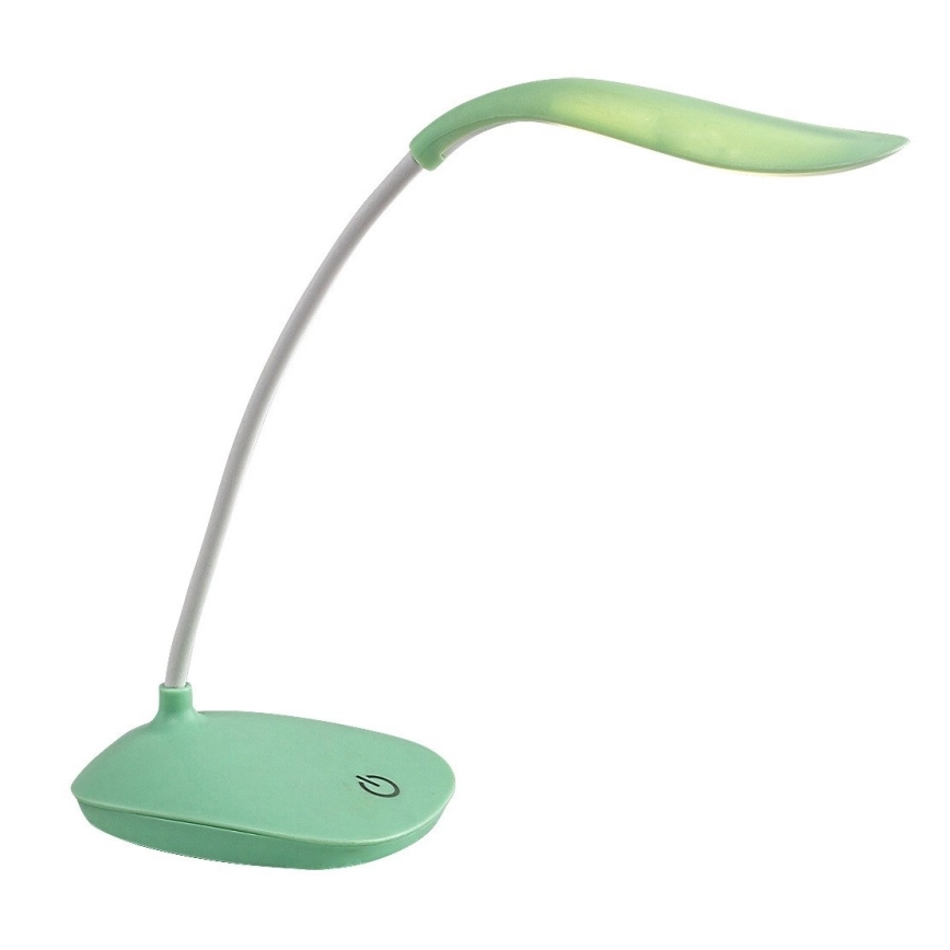 Rabalux - LED fleksibilna stolna lampa s prigušivanjem LED/2W/5V zelena