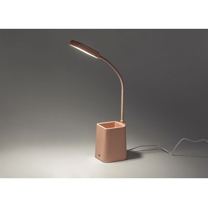 Rabalux - LED stolna lampa s prigušivanjem svjetla LED/6W/230V 5000K ružičasta