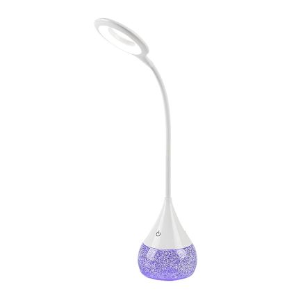 Rabalux - LED RGB Prigušiva stolna lampa LED/4W/230V bijela