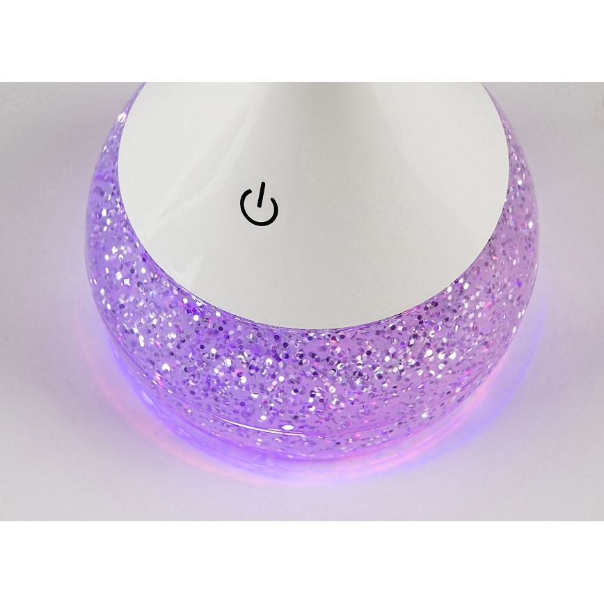 Rabalux - LED RGB stolna lampa s mogućnošću prigušivanja LED/4W/230V bijela