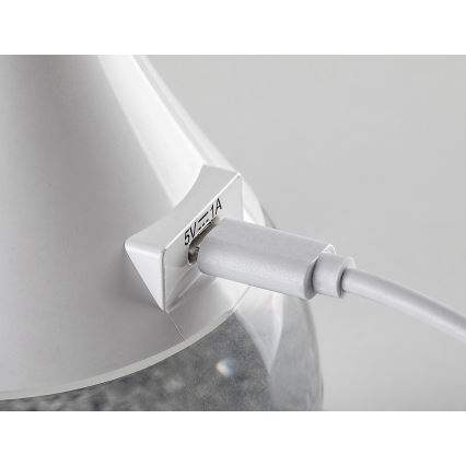 Rabalux - LED RGB stolna lampa s mogućnošću prigušivanja LED/4W/230V bijela