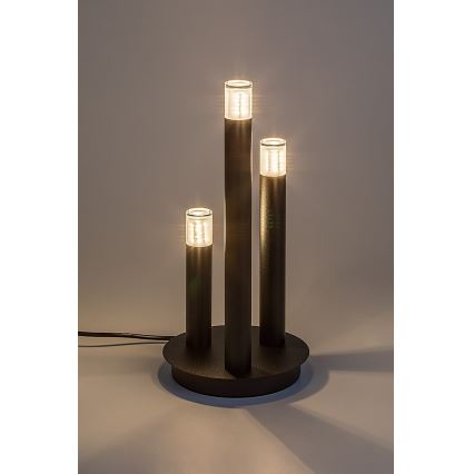 Rabalux - Stolna lampa 3xG9/5W/230V crna