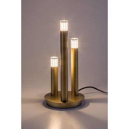 Rabalux - Stolna lampa 3xG9/5W/230V zlatna