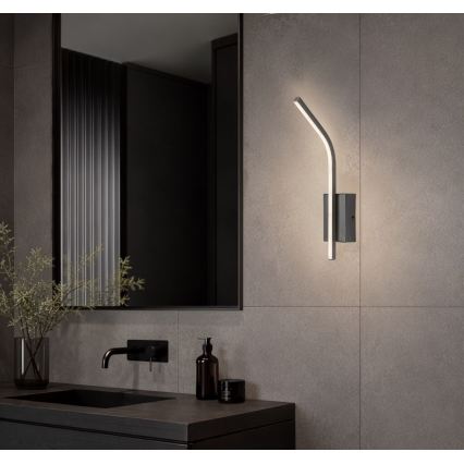 Rabalux - LED kupaonsko zidno svjetlo LED/10W/230V 4000K IP44 antracit