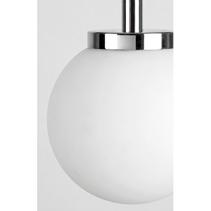 Rabalux - Luster za kupaonicu na užetu 1xE14/40W/230V IP44 sjajni krom