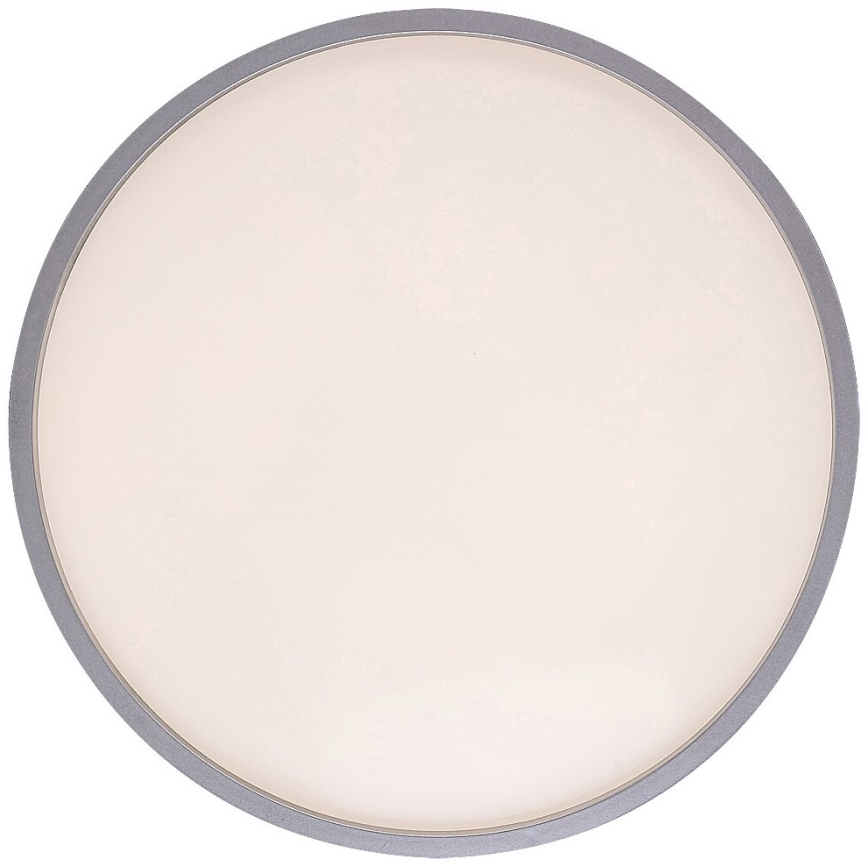 Rabalux - LED stropna svjetiljka LED/18W/230V IP44 4000K srebrna promjer 28 cm
