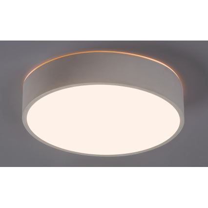 Rabalux - LED stropna svjetiljka sa senzorom LED/19W/230V IP44 4000K promjer 28,5 cm bijela