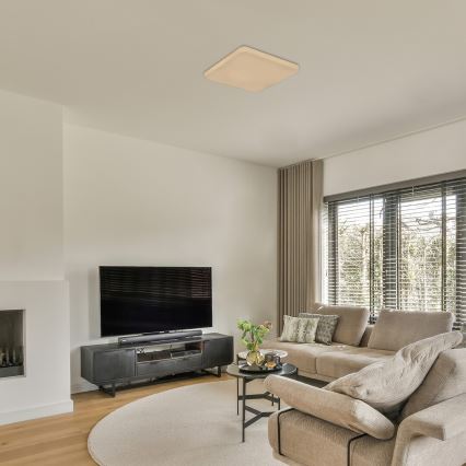 Rabalux - LED stropna svjetiljka sa senzorom LED/12W/230V 4000K 28x28 cm