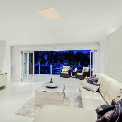 Rabalux - LED stropno svjetlo sa senzorom LED/20W/230V 4000K 32x32 cm