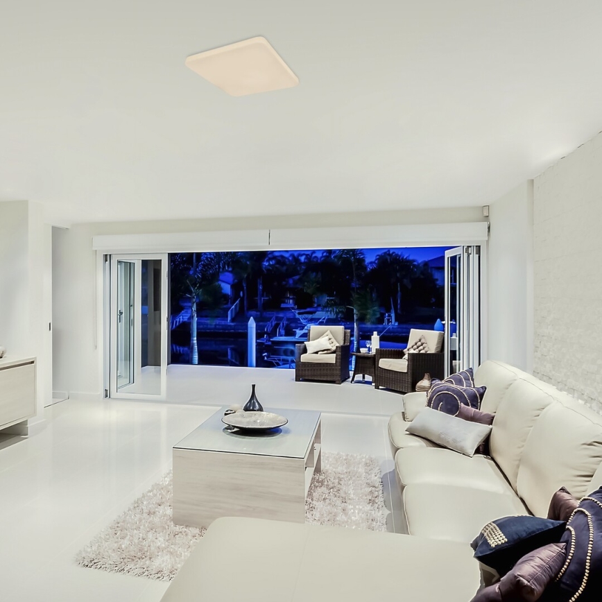 Rabalux - LED stropno svjetlo sa senzorom LED/20W/230V 4000K 32x32 cm