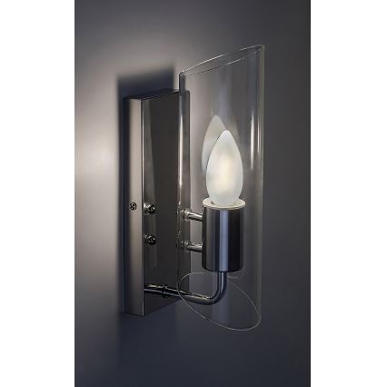 Rabalux - Zidna svjetiljka za kupaonicu 1xE14/12W/230V IP44 sjajni krom